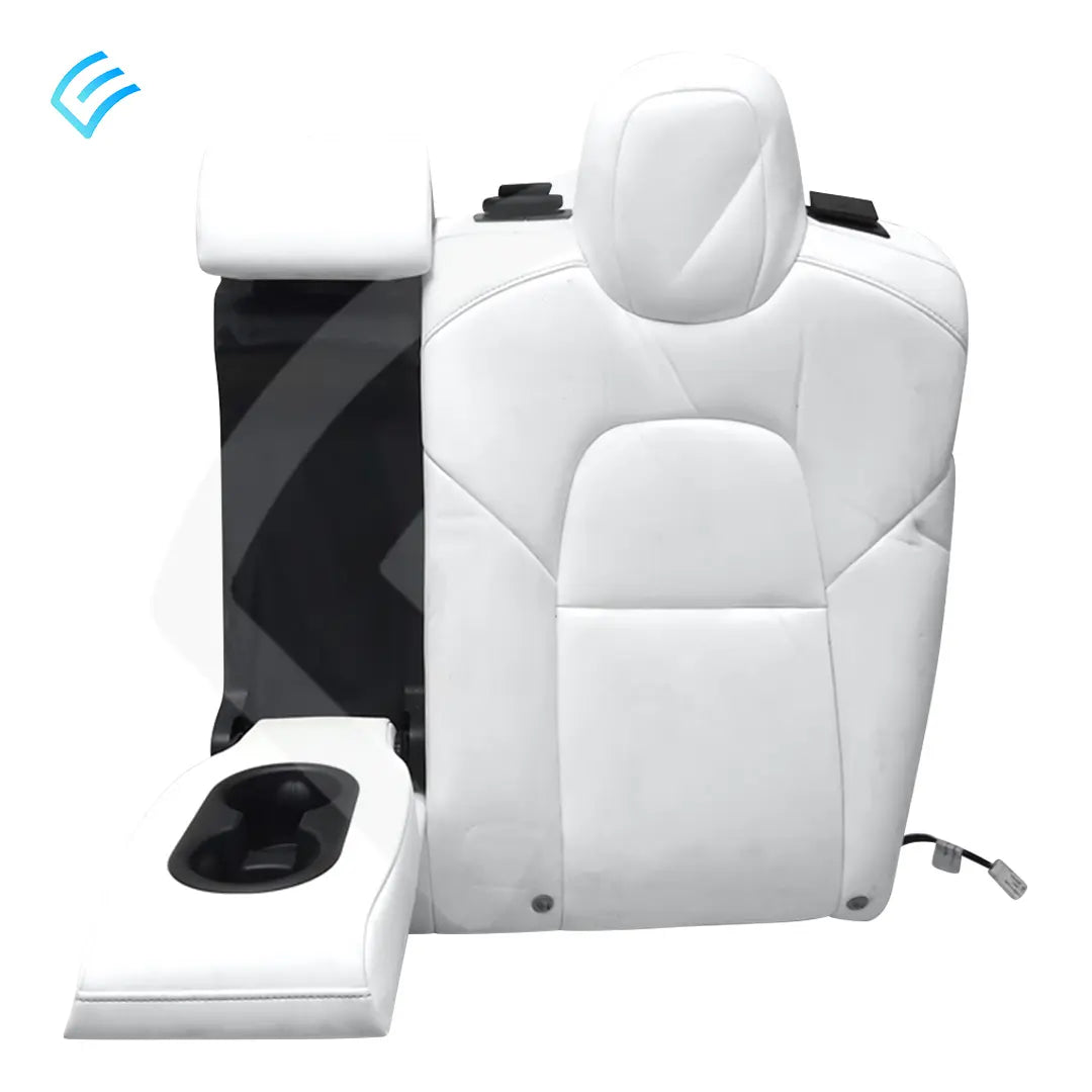 NUEVO OEM Tesla Model 3 Segunda Fila Asiento Respaldo Suave Cubierta Asamblea Izquierda Blanco 1452692-02-K