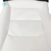 NUEVO OEM Tesla Model 3/Y - Conjunto de funda de cojín de asiento de primera fila suave, lado izquierdo, blanco, 1452871-02-F