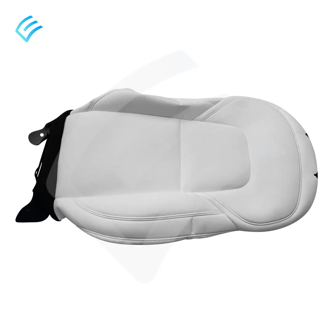 NUEVO OEM Tesla Model 3/Y Primera Fila Asiento Respaldo Suave Cubierta Asamblea Izquierda Blanco 1452890-92-F