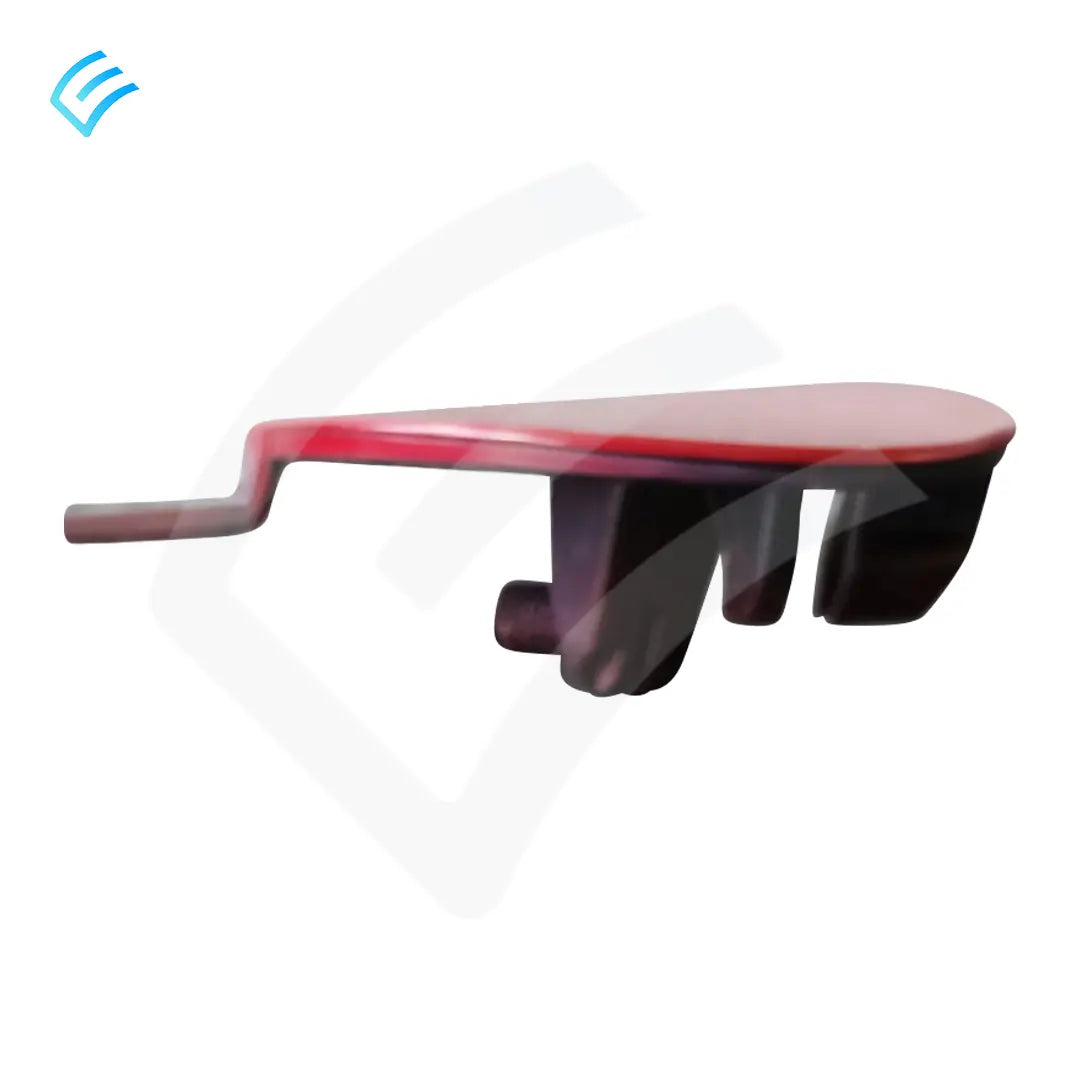 NUEVO OEM Tesla Modelo Y gancho de remolque cubierta frontal Fascia (Rojo) 1493746-00-A