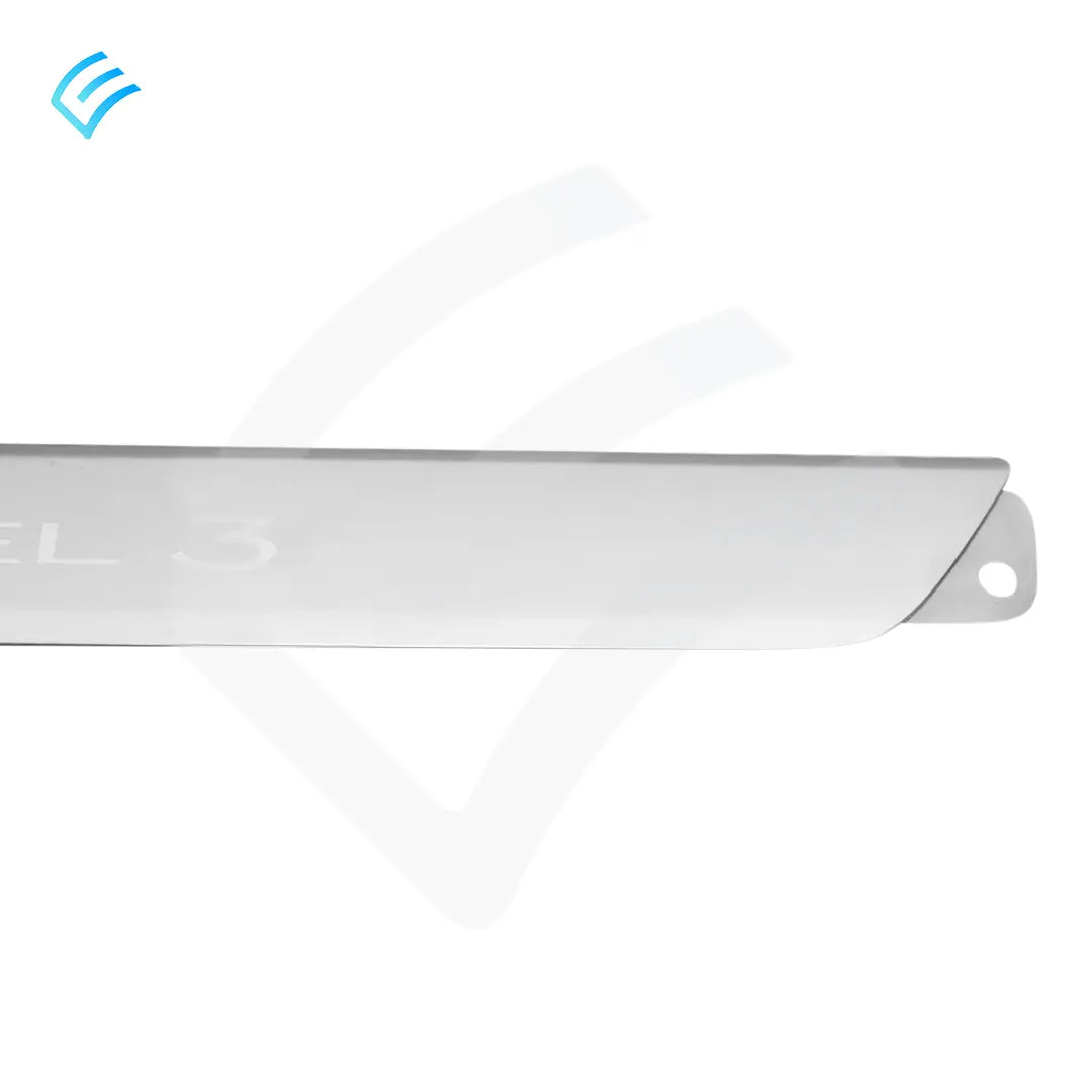 NUEVA placa de umbral OEM para Tesla Model 3, cromada, IML, 1504763-00-A