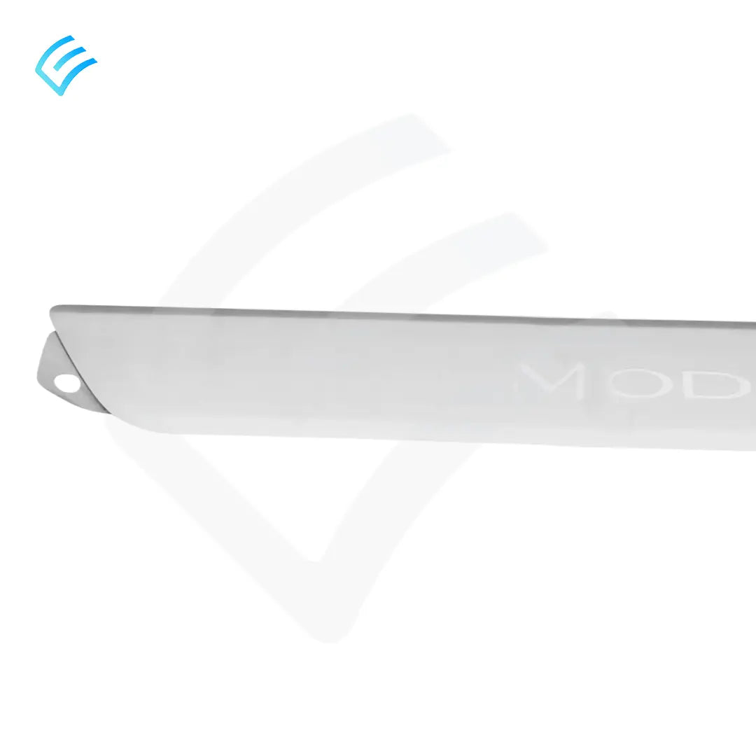 NUEVA placa de umbral OEM para Tesla Model 3, cromada, IML, 1504763-00-A