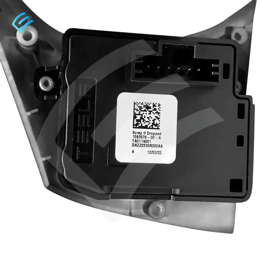 NUEVO OEM Tesla Model Y Volante Interruptor Mano Derecha Aluminio Mate 1583976-00-A