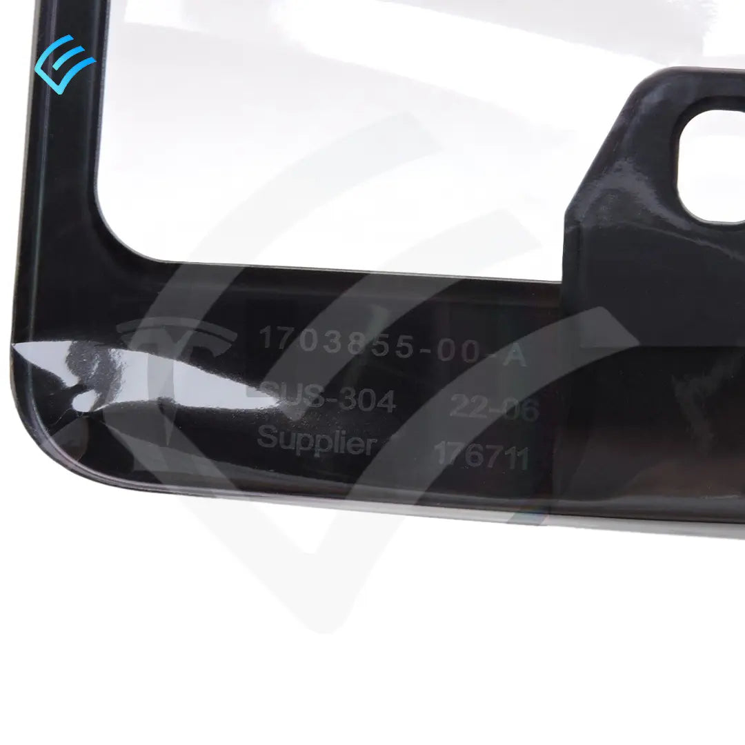 NUEVO MARCO DE PLACA TRASERA OEM Tesla Model 3 Negro satinado 1703855-00-A