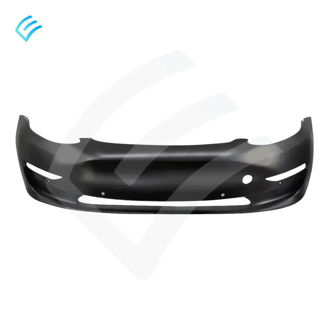 NUEVO Fascia delantera OEM Tesla Model 3 sin pintar con soportes de ayuda al aparcamiento 1916697-S0-A