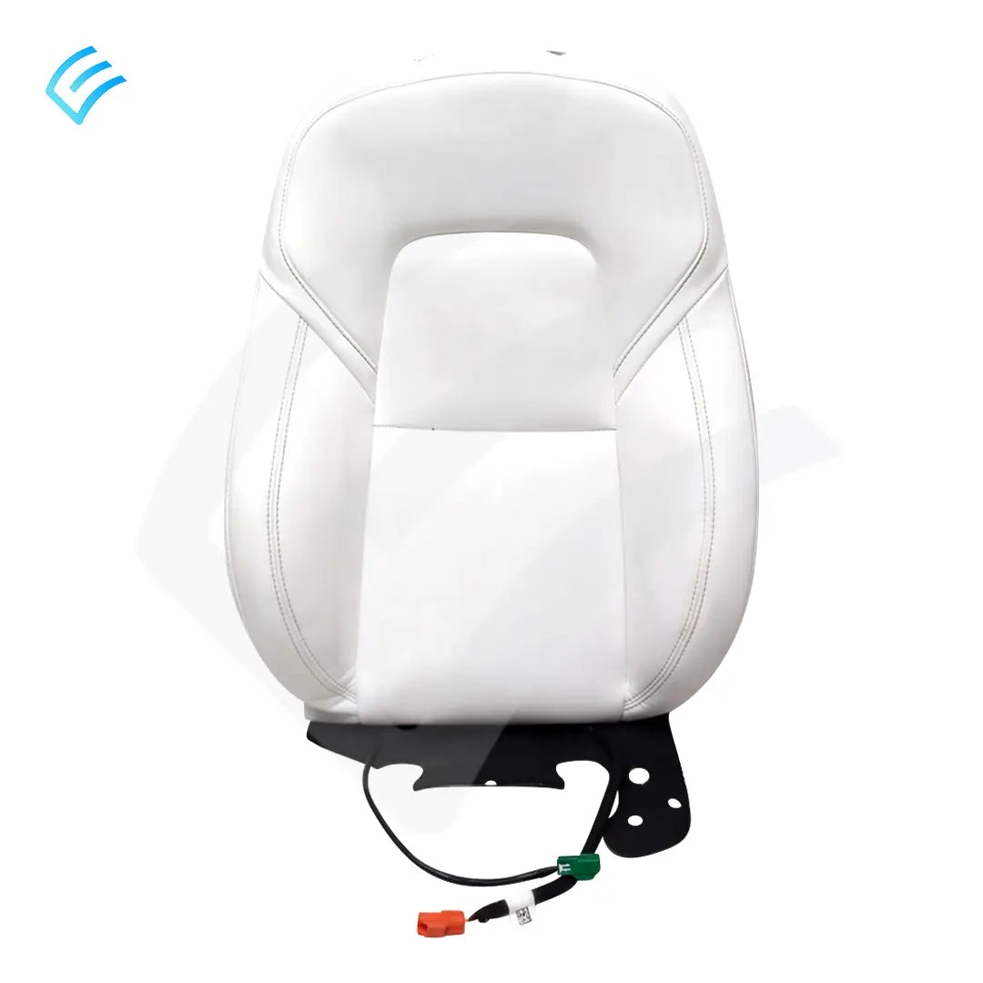 NUEVO OEM Tesla Model 3/Y Primera Fila Asiento Respaldo Suave Cubierta Asamblea Mano Derecha Blanco 1920673-02-A