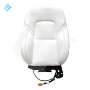 NUEVO OEM Tesla Model 3/Y Primera Fila Asiento Respaldo Suave Cubierta Asamblea Mano Derecha Blanco 1920673-02-A