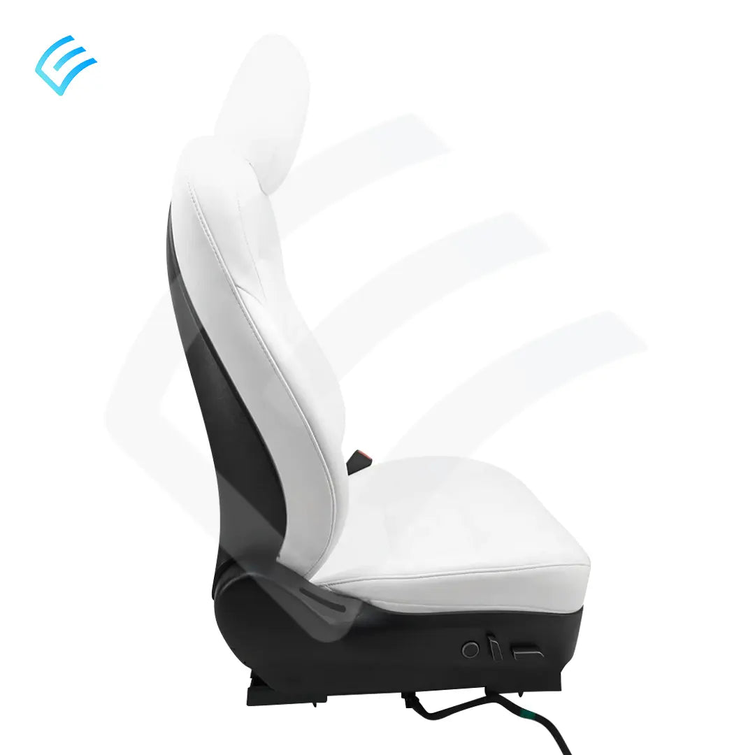 NUEVO OEM Tesla Model 3 Primera Fila Asiento Ensamblado Mano Derecha Blanco 7654324-82-C