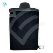 NUEVO conjunto de cubierta de moldura suave para respaldo de asiento de segunda fila Tesla Model 3 OEM, lado derecho, negro, 1452689-01-N